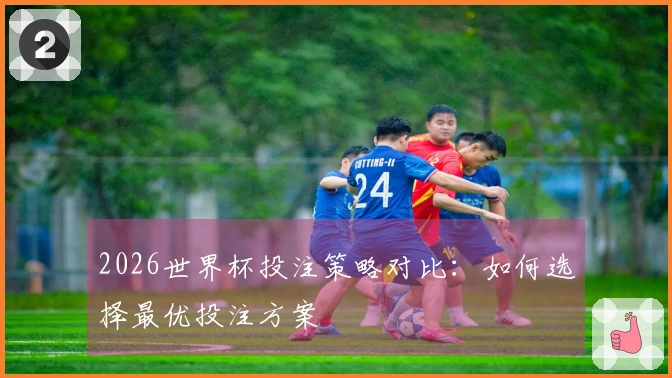 2026世界杯投注策略对比：如何选择最优投注方案